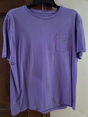 Ralph Lauren Purple Signature Tee, Large, Excellent 👌